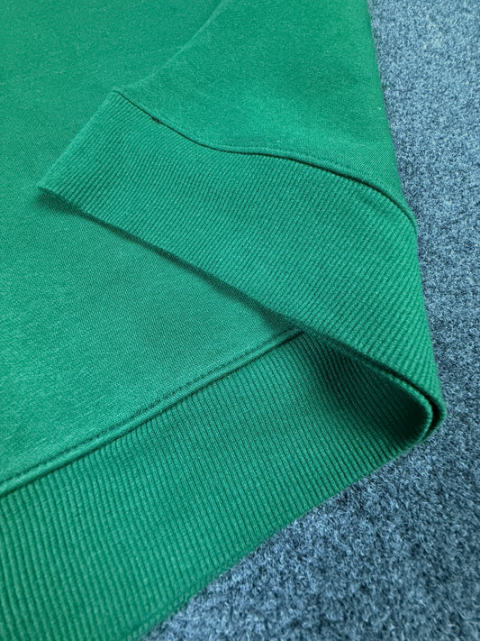 Drop Shoulder Hoodie- Green