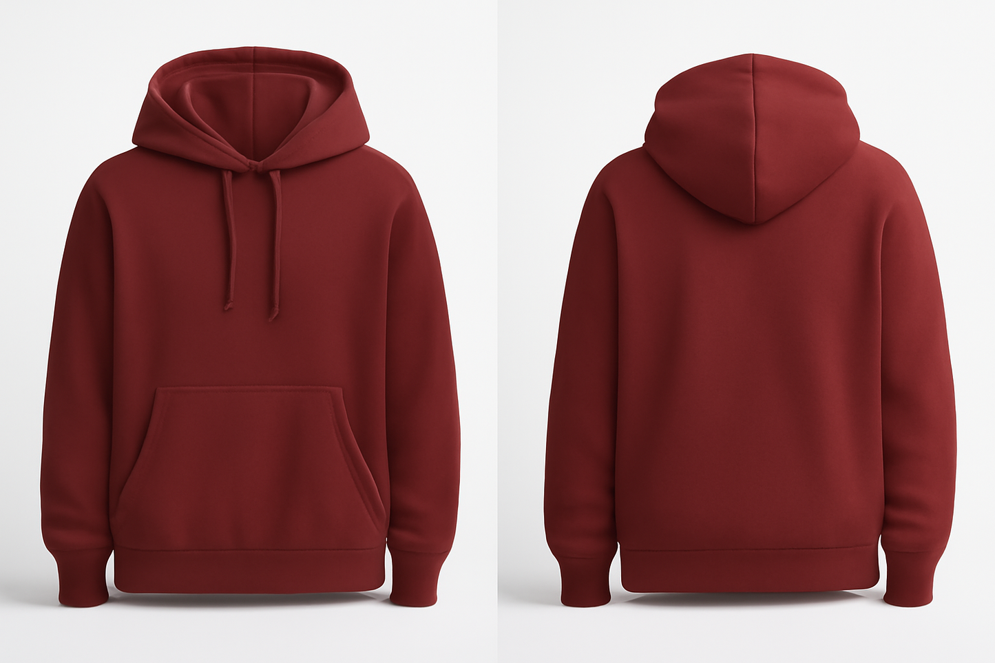 Hoodie- Maroon