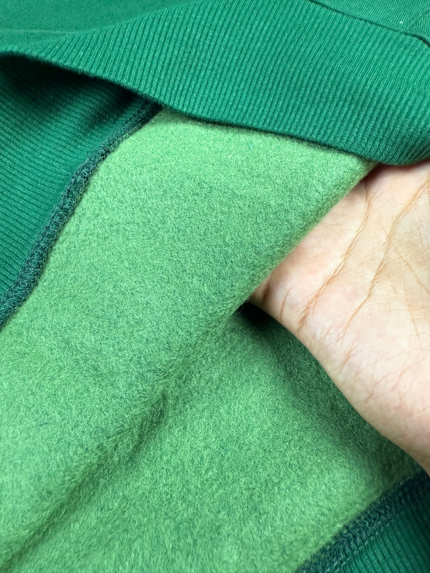 Drop Shoulder Hoodie- Green