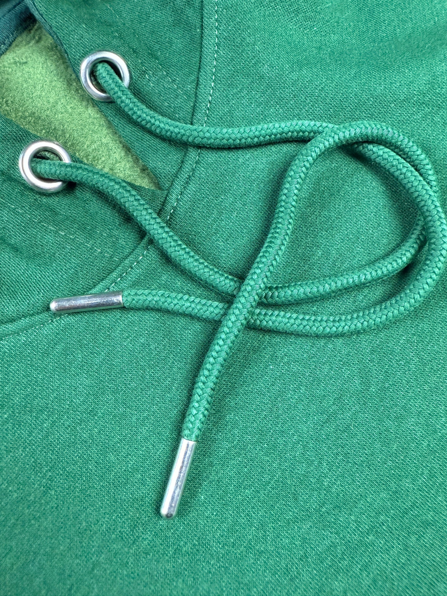 Drop Shoulder Hoodie- Green