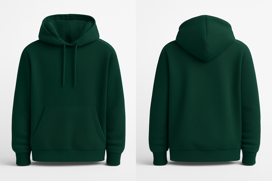 Hoodie- Deep Green