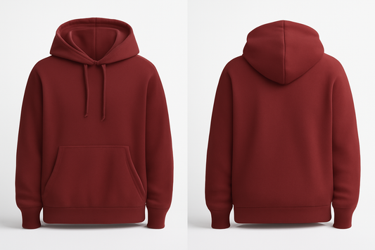 Hoodie- Maroon